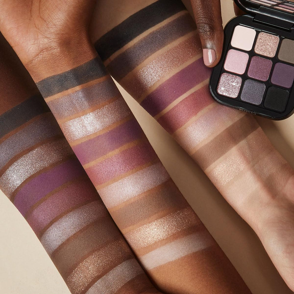 Kiko Milano compact opened to show large mirror and size for effortless touch-ups