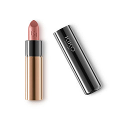 KIKO Milano Gossamer Emotion 140 front tube showing metallic case and cap button, convenient for travel