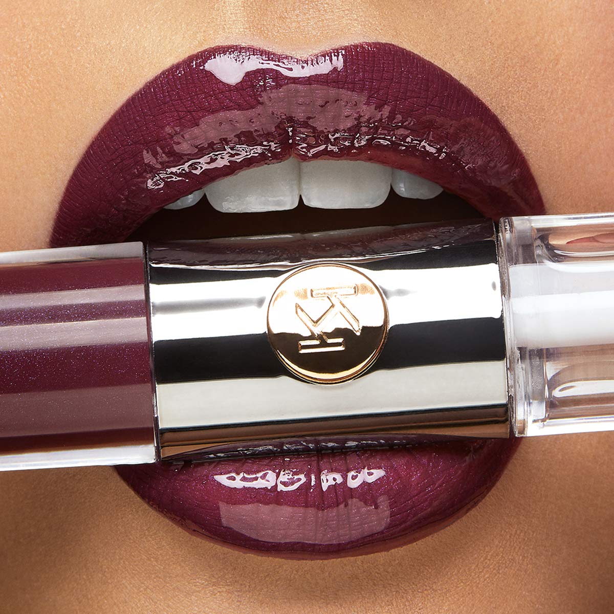 Kiko Milano on-lips view showing satin-gloss finish and soft texture