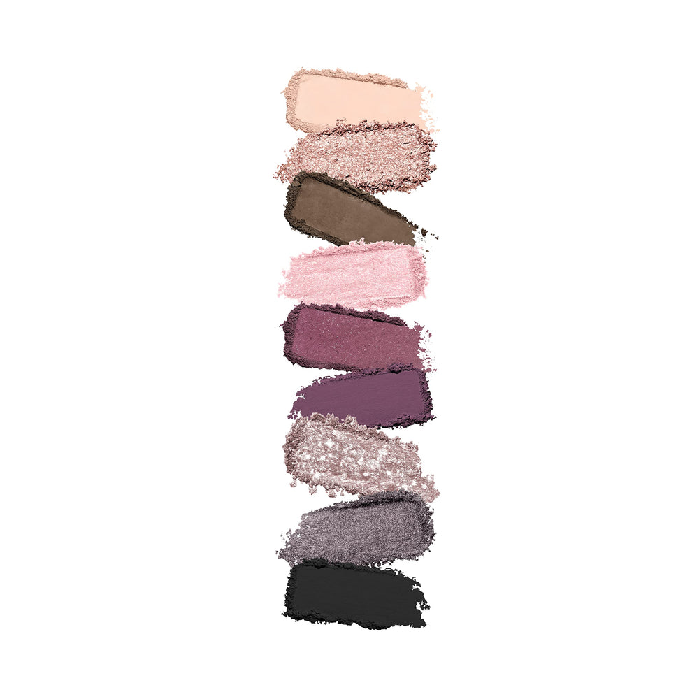 Kiko Milano close-up of eyeshadow pan textures demonstrating blendable, pigmented finish