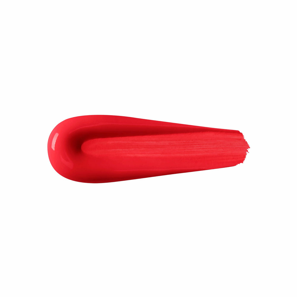 Kiko Milano closeup of lips being applied showing smooth finish and glossy comfort benefit