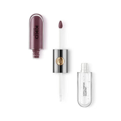 Kiko Milano front tube showing product and dual-chamber design for easy use