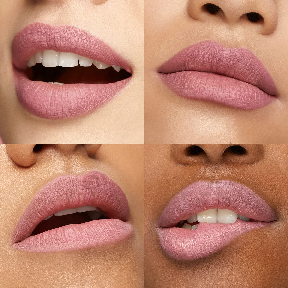 KIKO Milano 08 Milky Chocolate applied on lips demonstrating warm brown, long-lasting wear