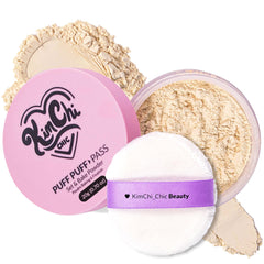 KimChiChic front packaging showing puff and jar, convenient travel-ready