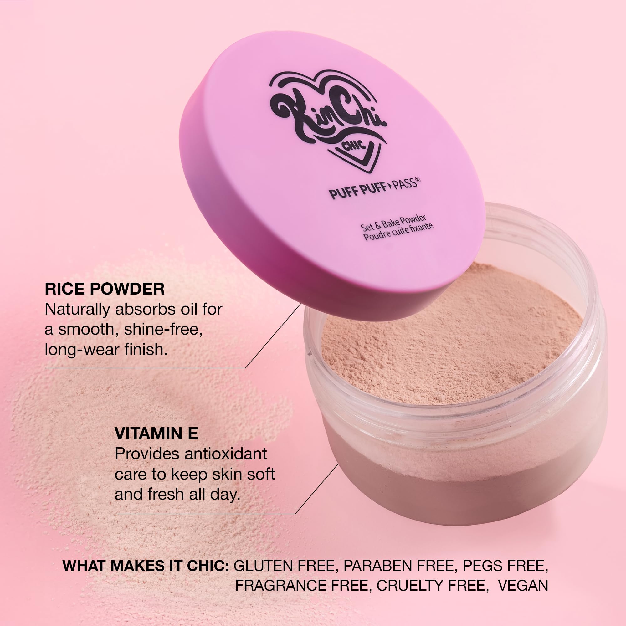 KimChiChic label close-up showing ingredient highlights and clean formulation