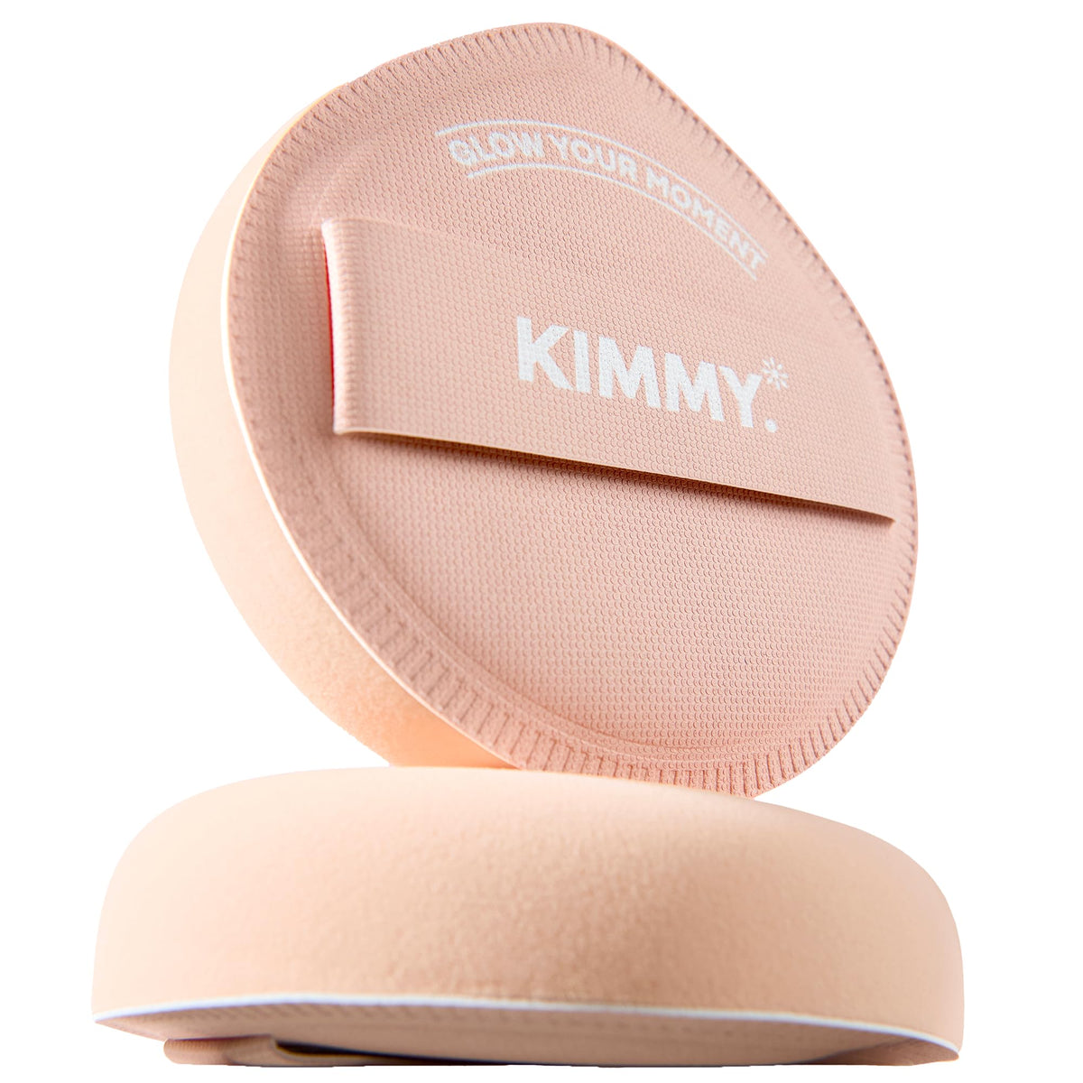 KIMMY front view of sponge and case showing clean travel-ready packaging and convenience