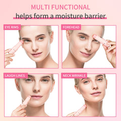 KIMUSE balm applied to lips for instant softening and long‑lasting moisture