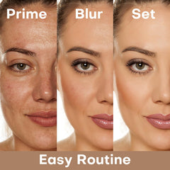 KIMUSE open compact with brush and baked foundation for convenient application benefit