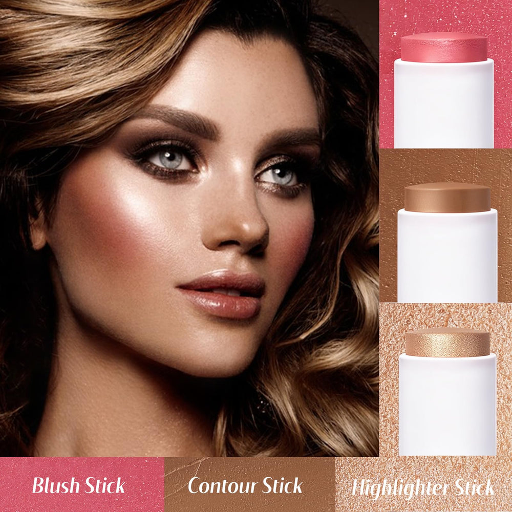 KIMUSE sticks with included brush showing effortless application