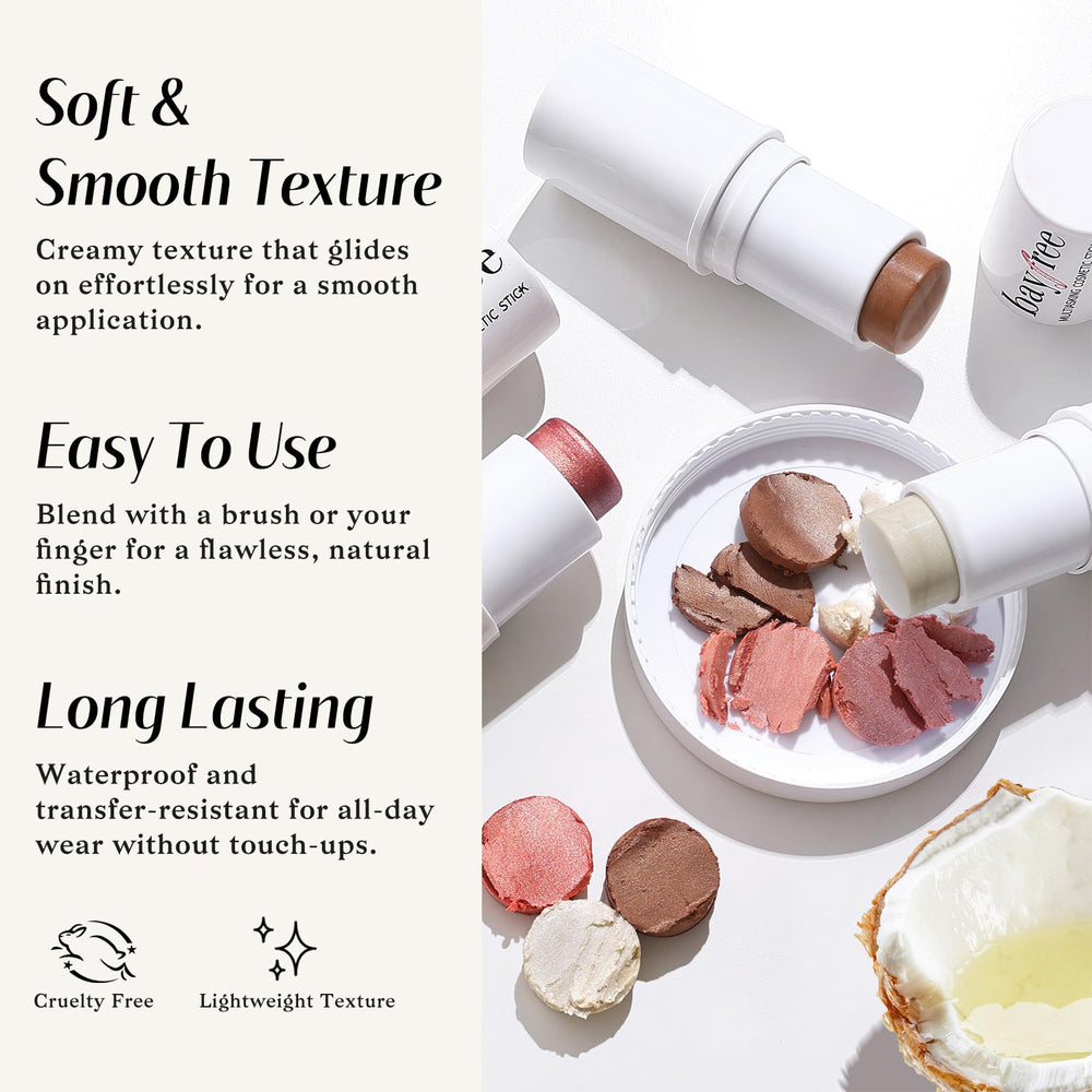 KIMUSE included brush detail showing bristles for quick blending benefit