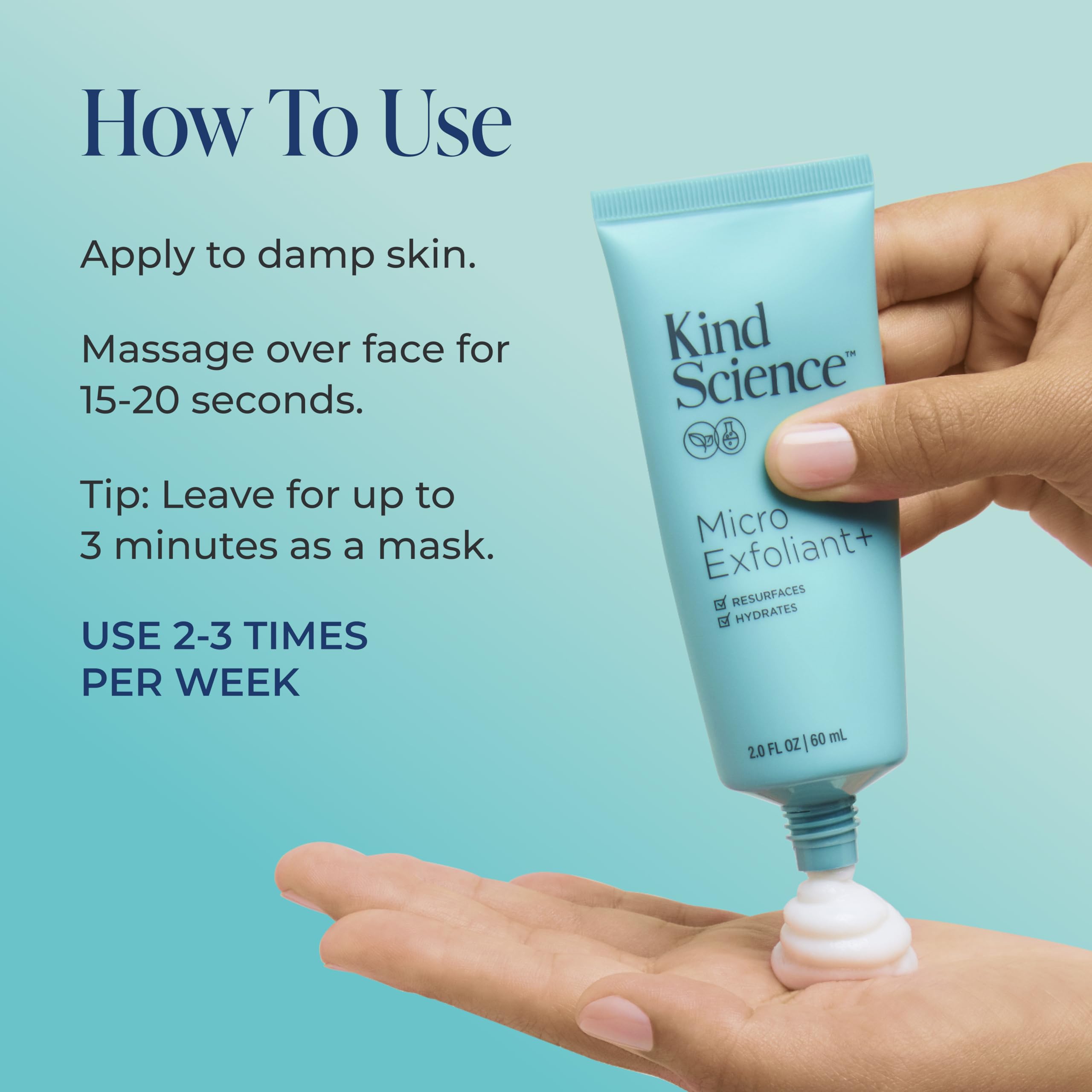 Kind Science in a bathroom routine setting showing easy integration into skincare
