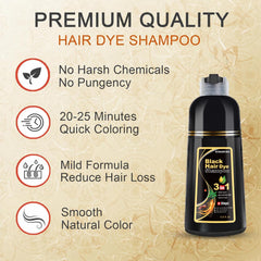 KINGMING shampoo foam texture demonstrating even pigment distribution