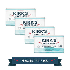 Kirk's front packaging showing 18 bars and clear product identity and value