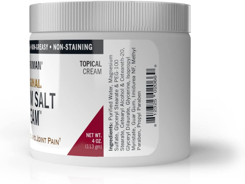 Kirkman cream applied to foot showing targeted application benefit