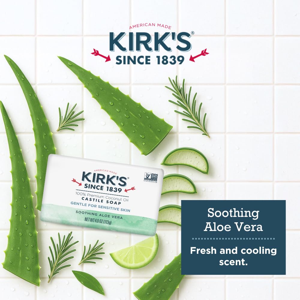 Kirk's ingredients label displaying clean formulation and ingredient transparency