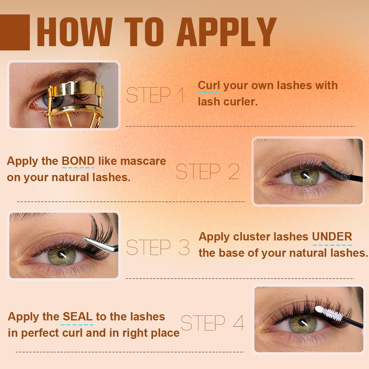 Kiromiro lifestyle image with soft makeup showcasing fairy-inspired lash effect