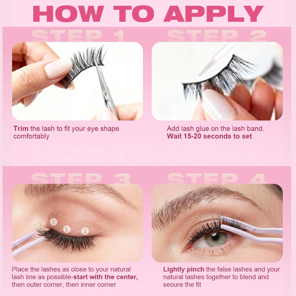Kiromiro lashes worn in glam night look creating bold, camera-ready eyes