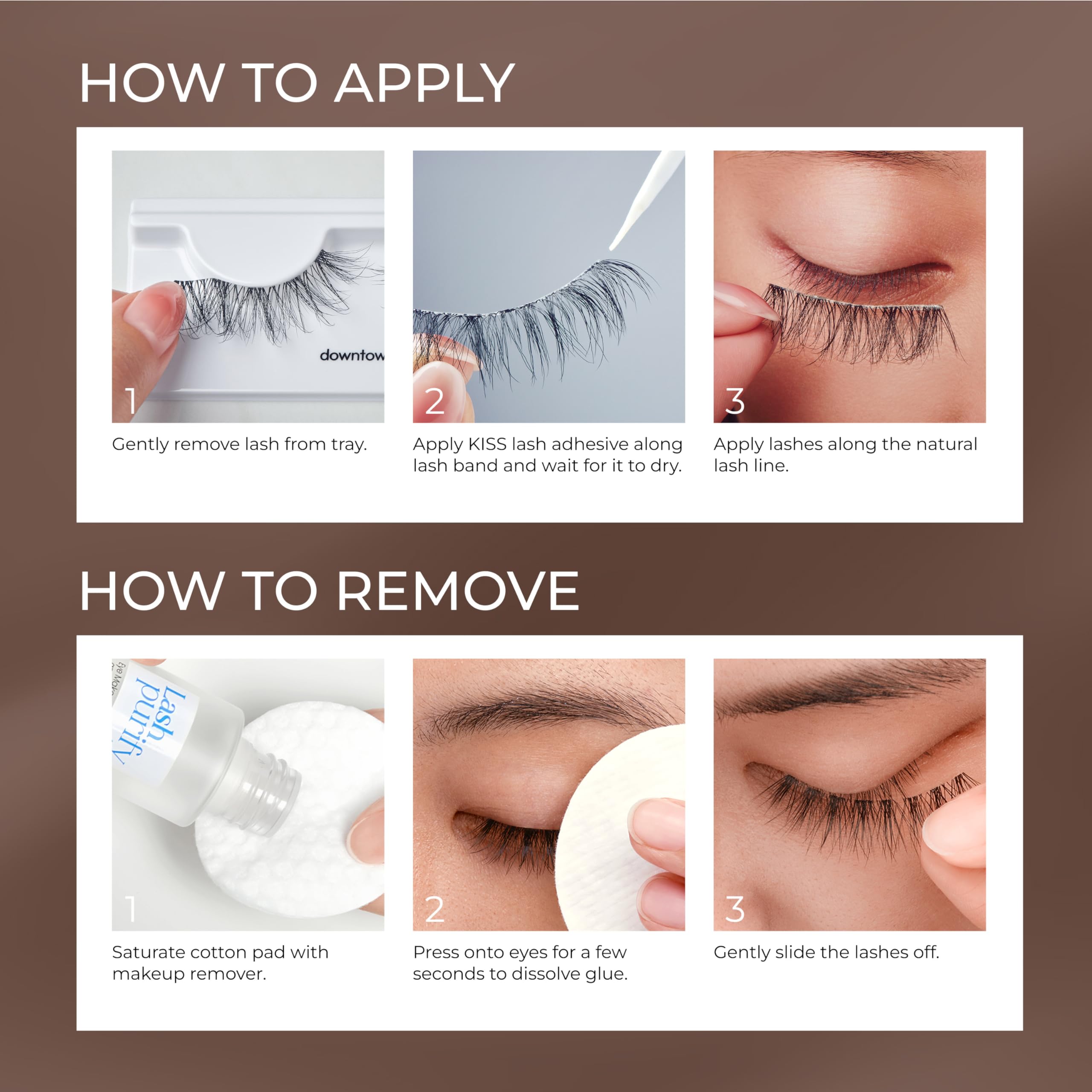 KISS tray layout with all four pairs highlighting reuse value