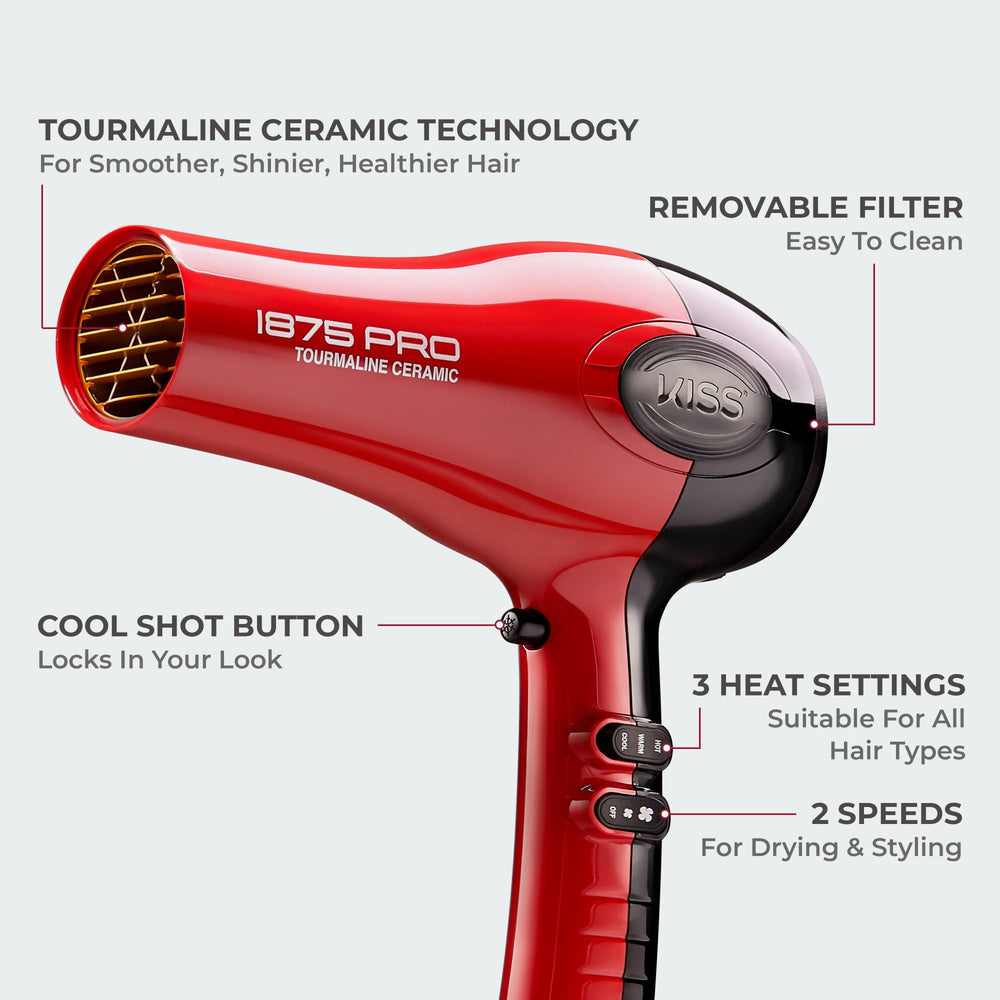 KISS styling session lifestyle shot showing fast drying and salon-like finish