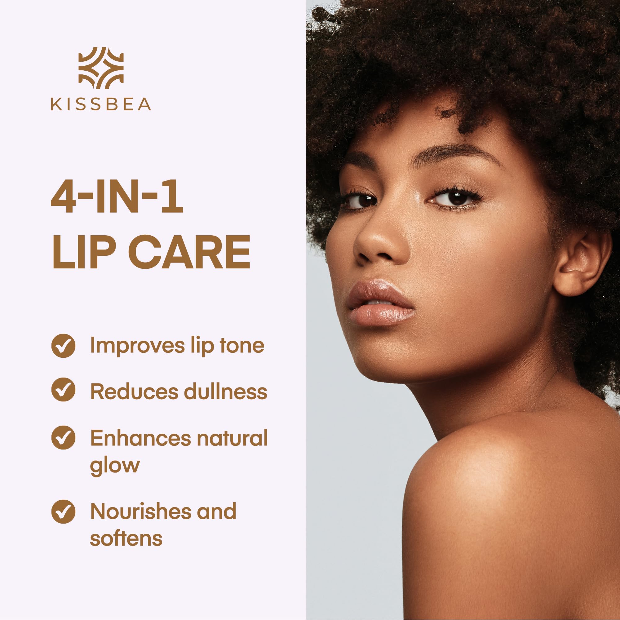 Kissbea applicator closeup revealing silky texture for smooth application