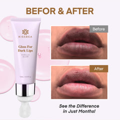 Kissbea lip swatches on skin showing shade and even-looking finish benefit