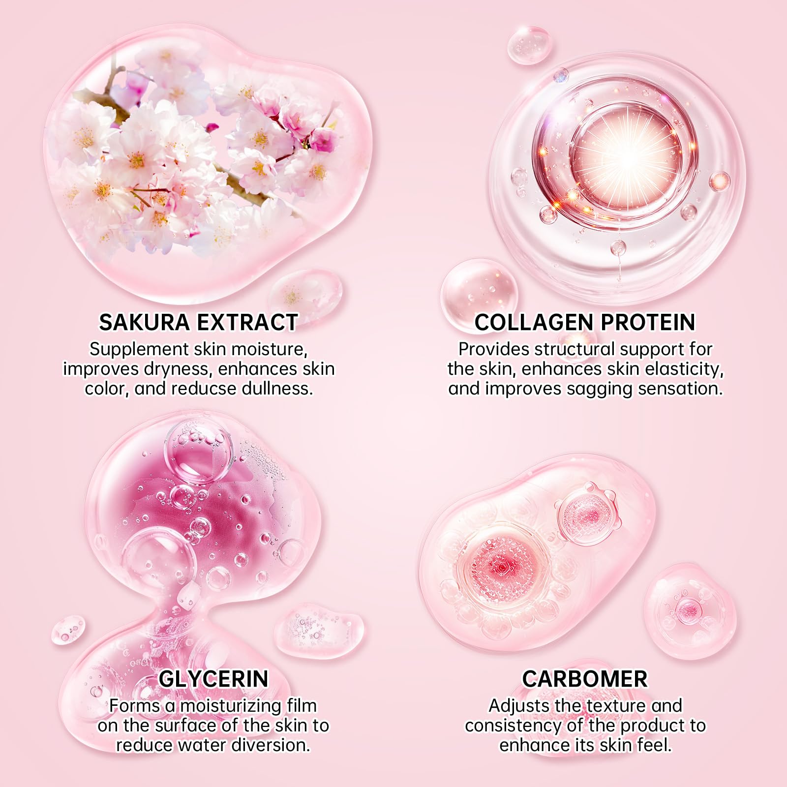 KIUORET serum dropper releasing lightweight formula for targeted hydration