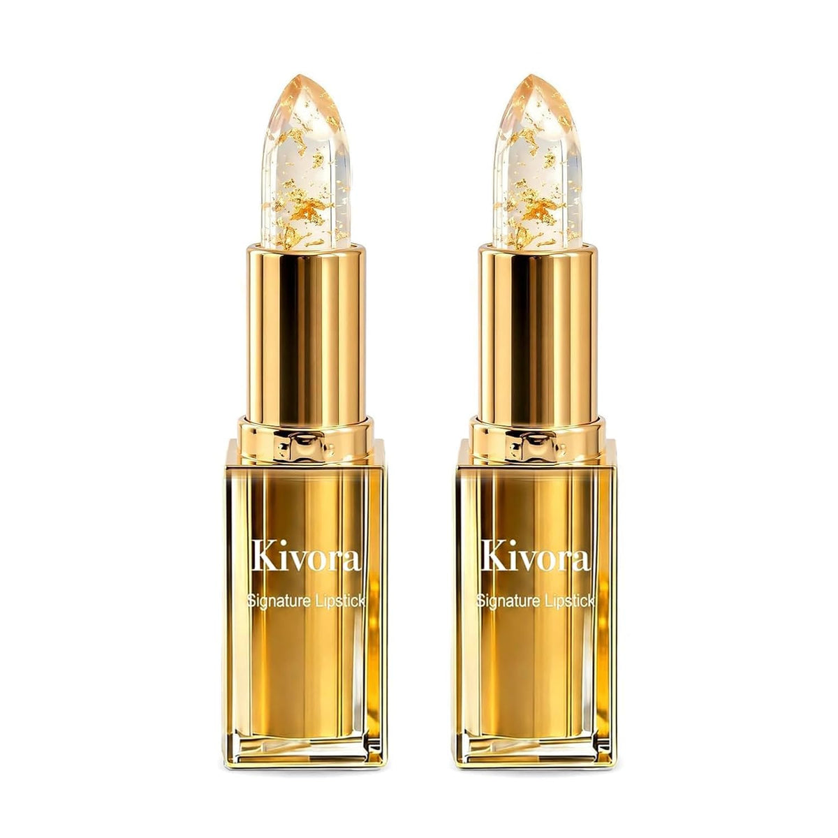 Kivora front packaging two-pack showing elegant gold tubes and value