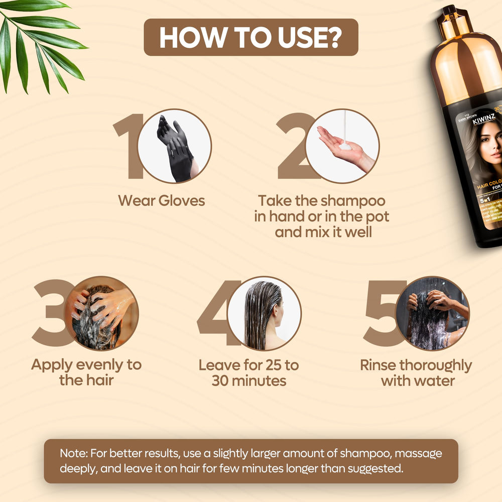 Kiwinz Professional rinsed glossy hair highlighting smooth, vibrant finish
