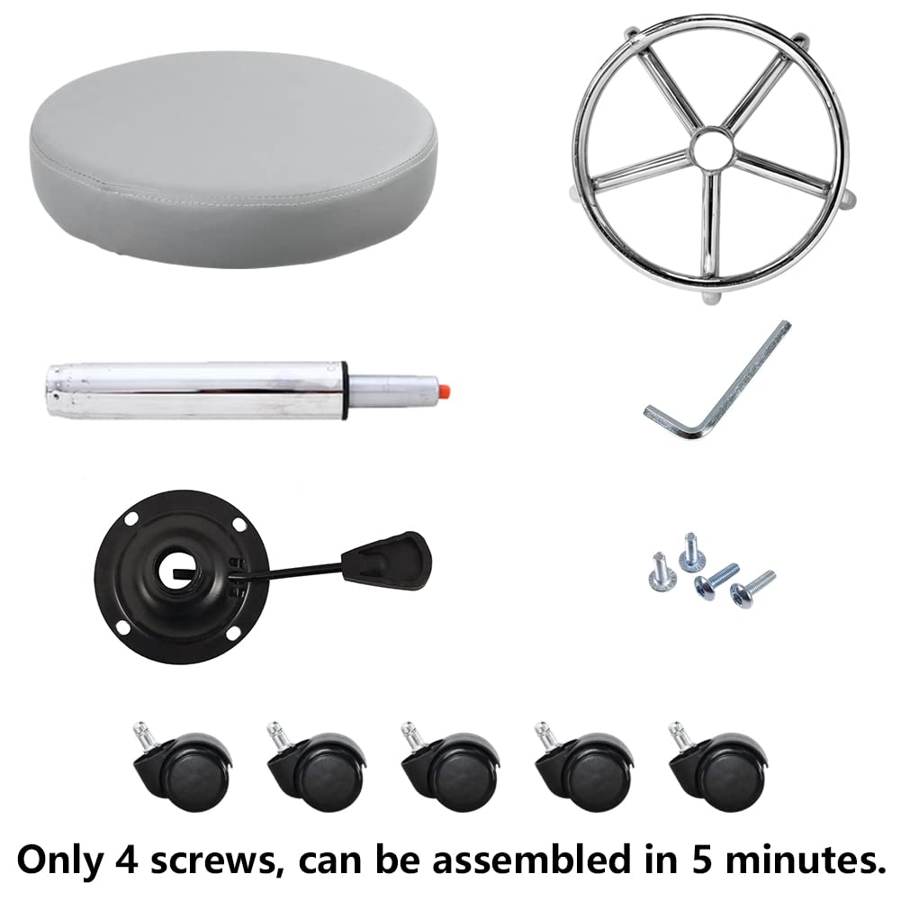 KKTONER boxed parts and tools illustrating fast, easy assembly