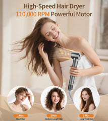 KKZN close-up of auto-wrap curler showing automatic curling action benefit