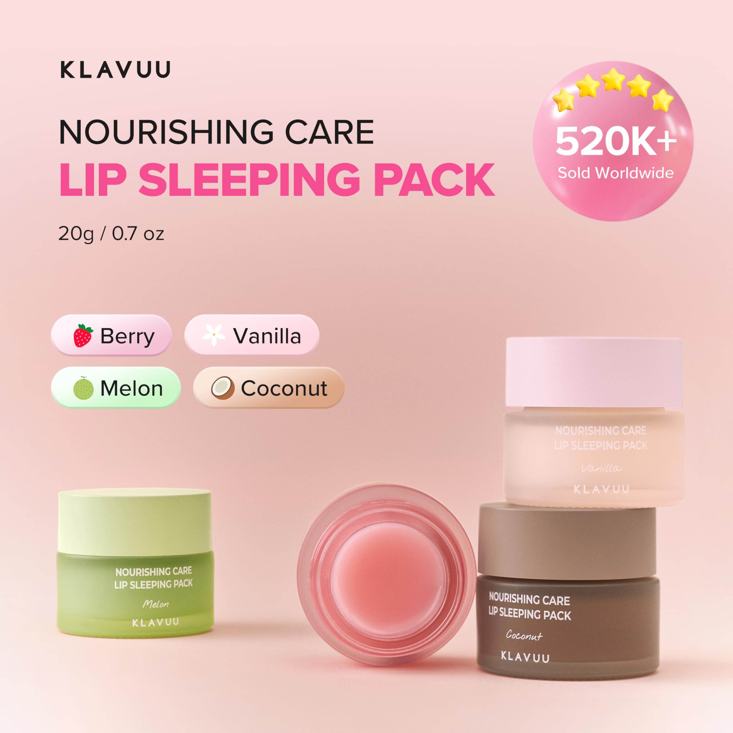 KLAVUU applied on lips close-up showing glossy, non-sticky finish and enhanced radiance