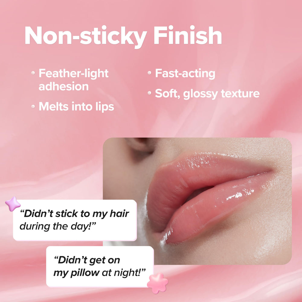 KLAVUU before and after lips comparison showing smoother, softer appearance