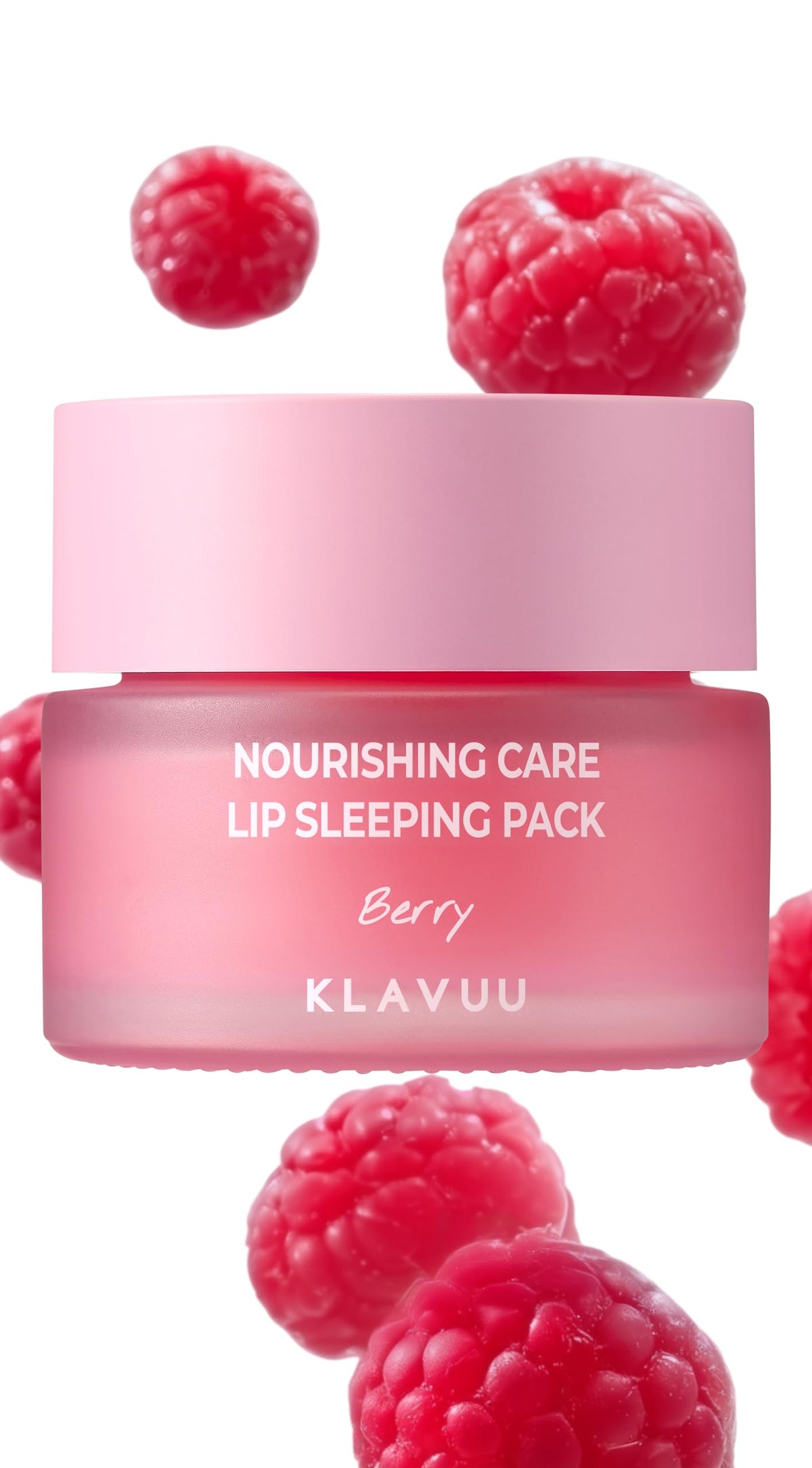 KLAVUU front jar packaging showing compact travel-friendly size and clear branding