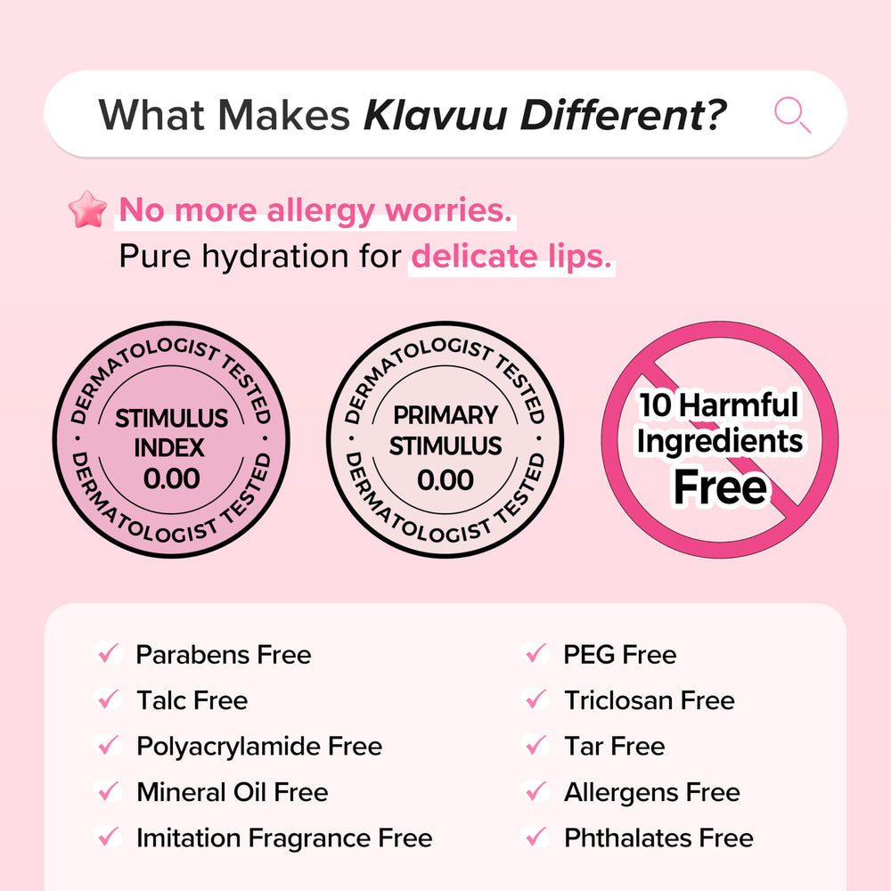 KLAVUU jar in hand demonstrating 0.7oz scale for easy travel and nightly use