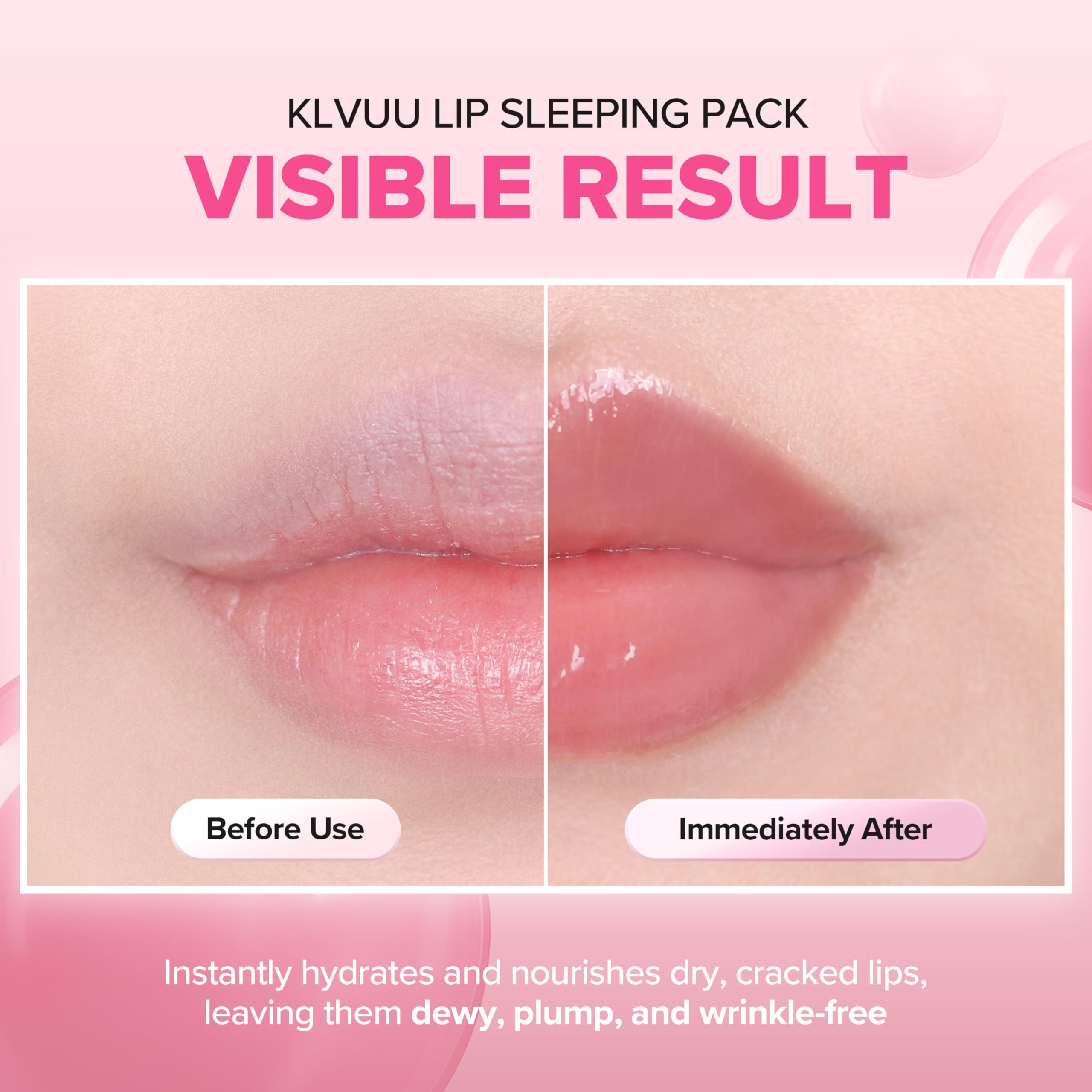 KLAVUU open jar showing silky berry-texture and spreadable finish for deep hydration