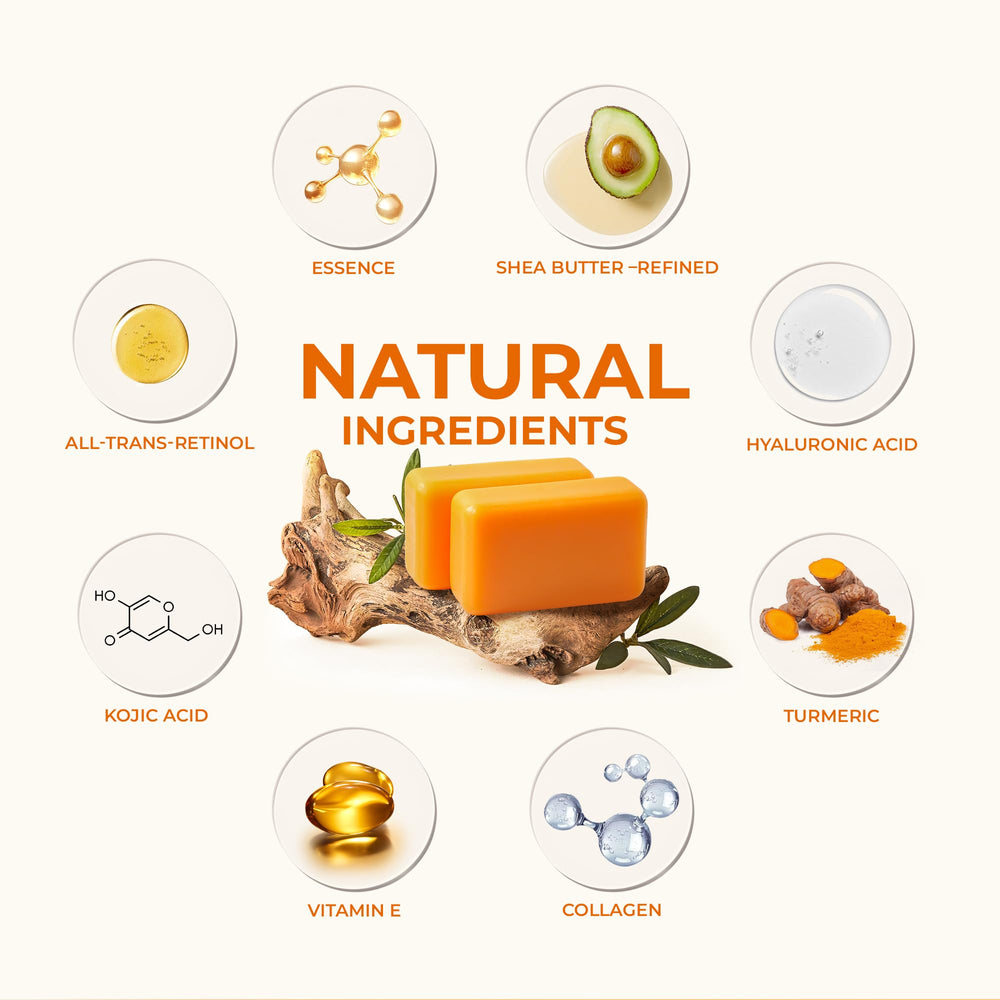 KlearBloom ingredients label collage showing active brightening actives