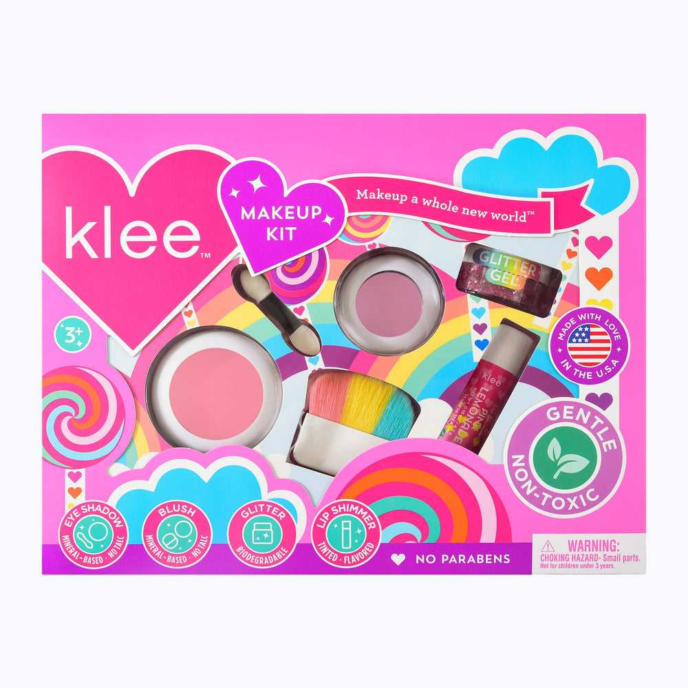 Klee Naturals front packaging showing full Breezy Does It kit and kid-friendly design