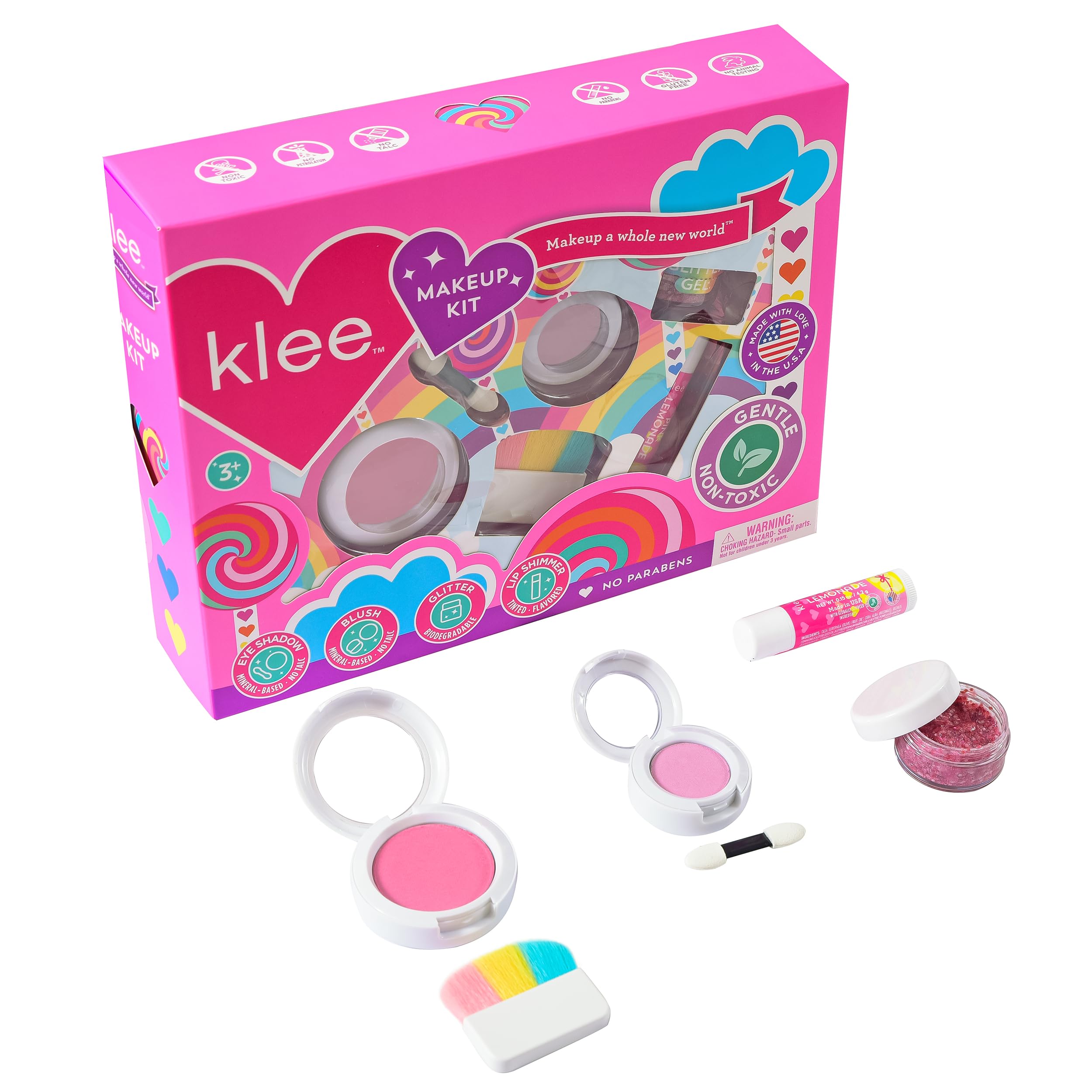 Klee Naturals eye shadow Jackson Sway open pan with smooth mineral texture for blendable color