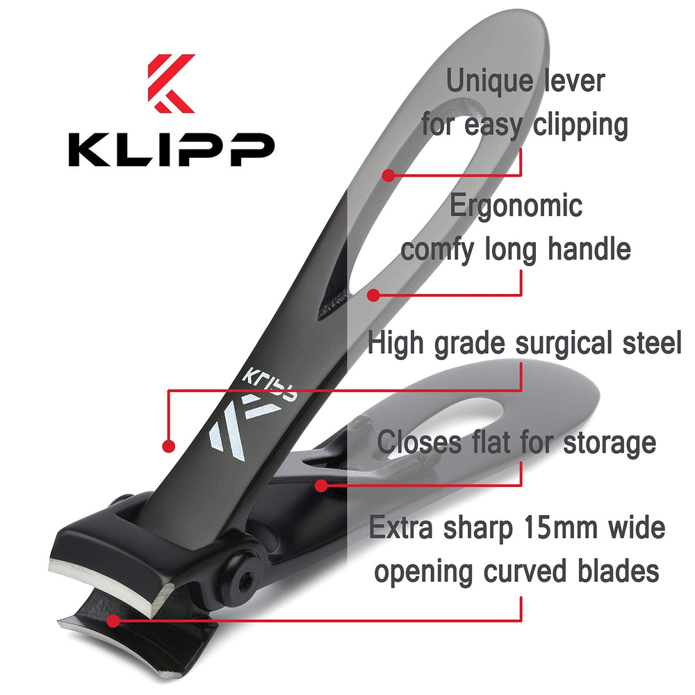 KLIPP next to ruler showing size and scale for informed purchase decisions benefit