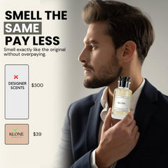 Klone Nomad Magic 50ml beside common objects to show travel-friendly size
