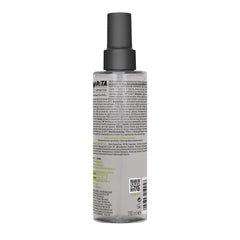 KMS spray nozzle close-up showing easy application and precise control