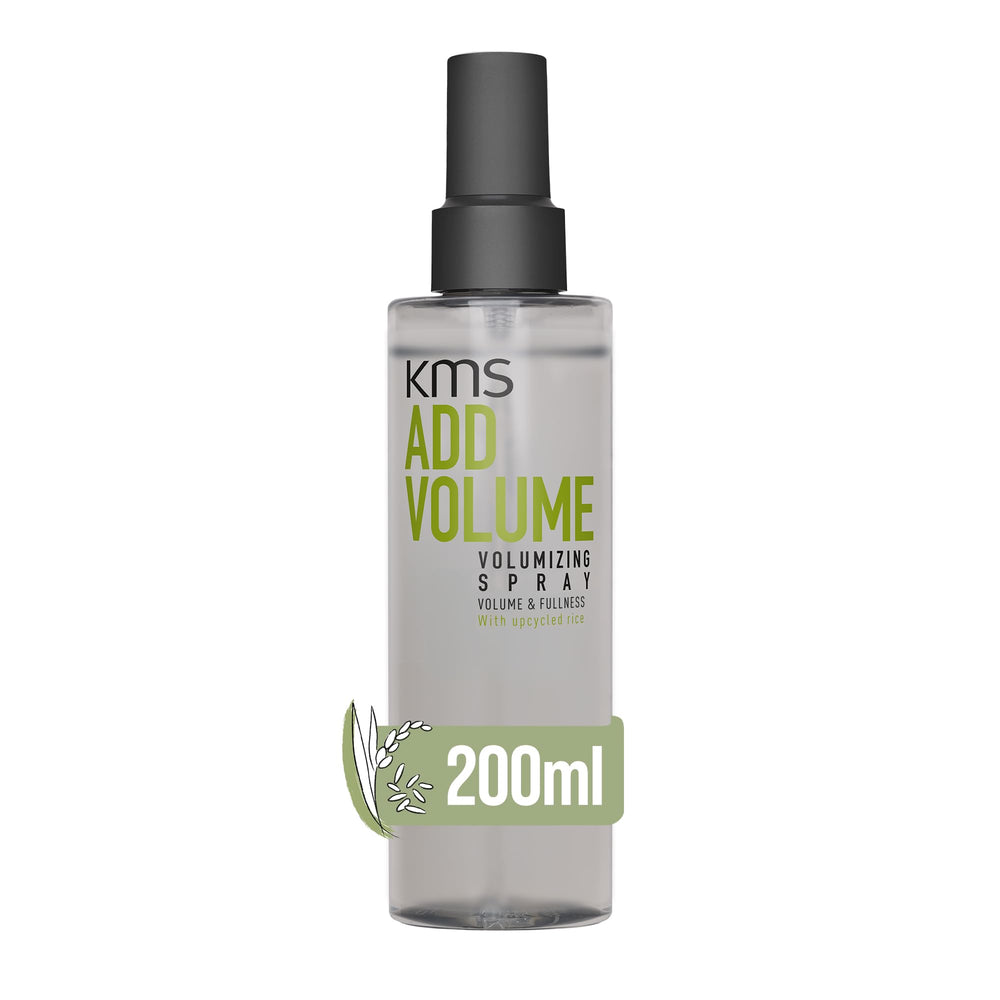 KMS front packaging showing 200ml spray and benefit of lightweight volume