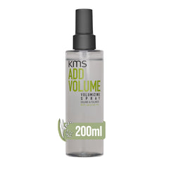KMS front packaging showing 200ml spray and benefit of lightweight volume