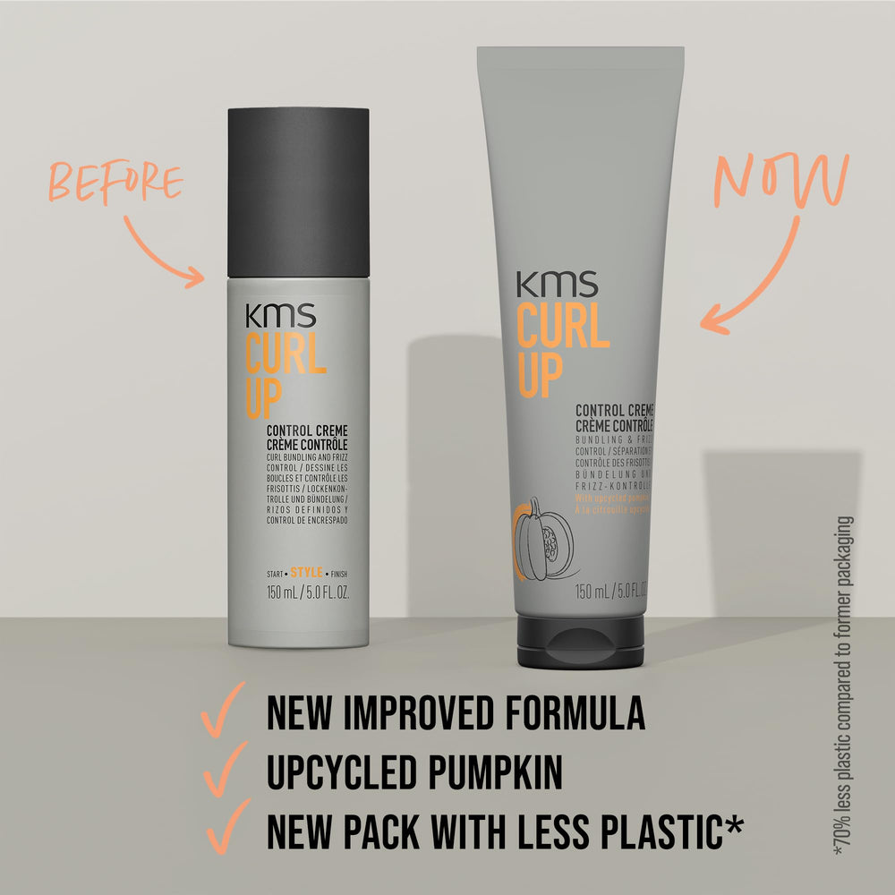 KMS cream dispensed on hand illustrating easy application benefit