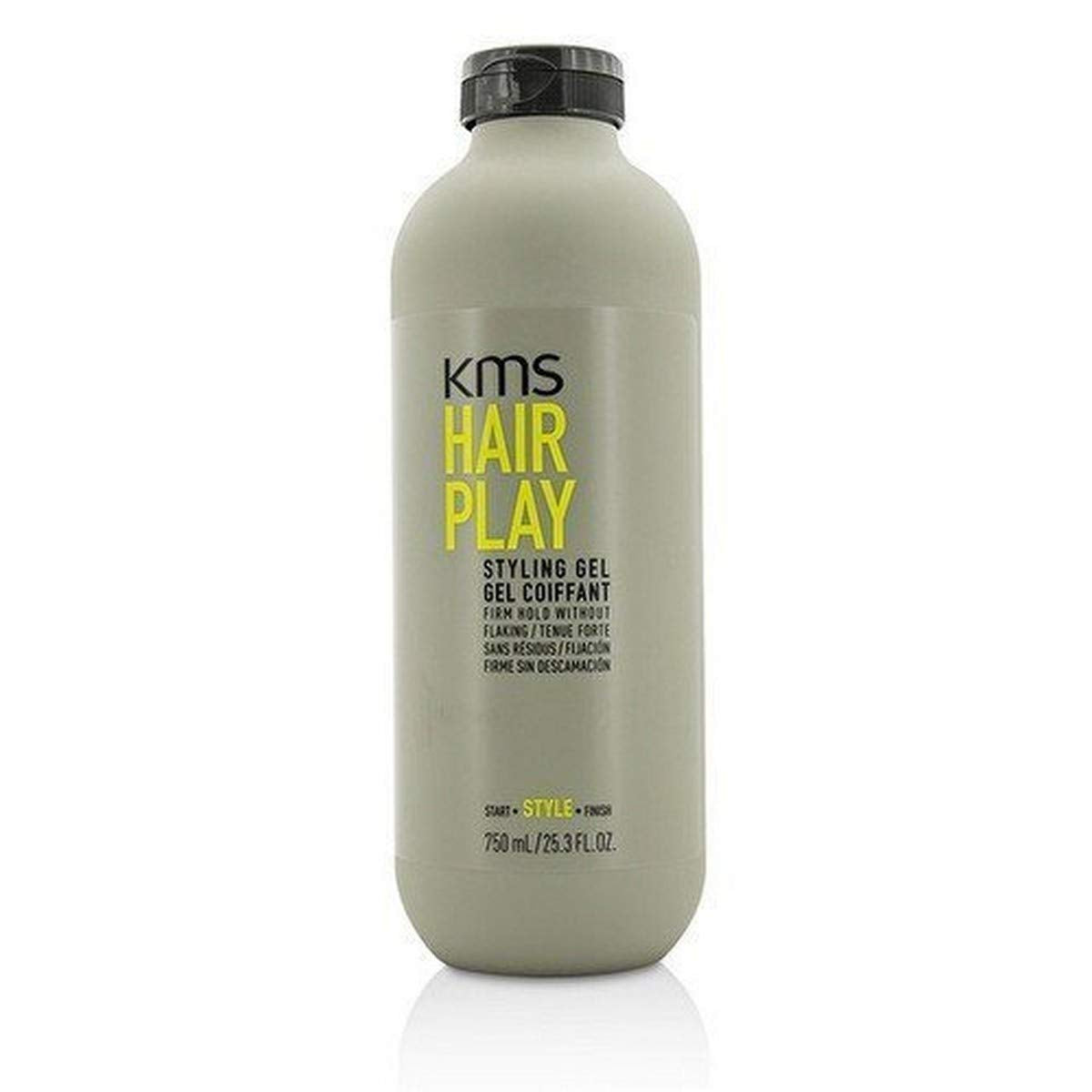 KMS HairPlay front packaging showing jar and glossy-hold benefit