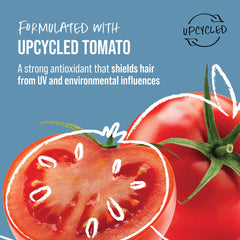 KMS HairStay held in hand showing 8.4 oz size for travel-friendly convenience benefit