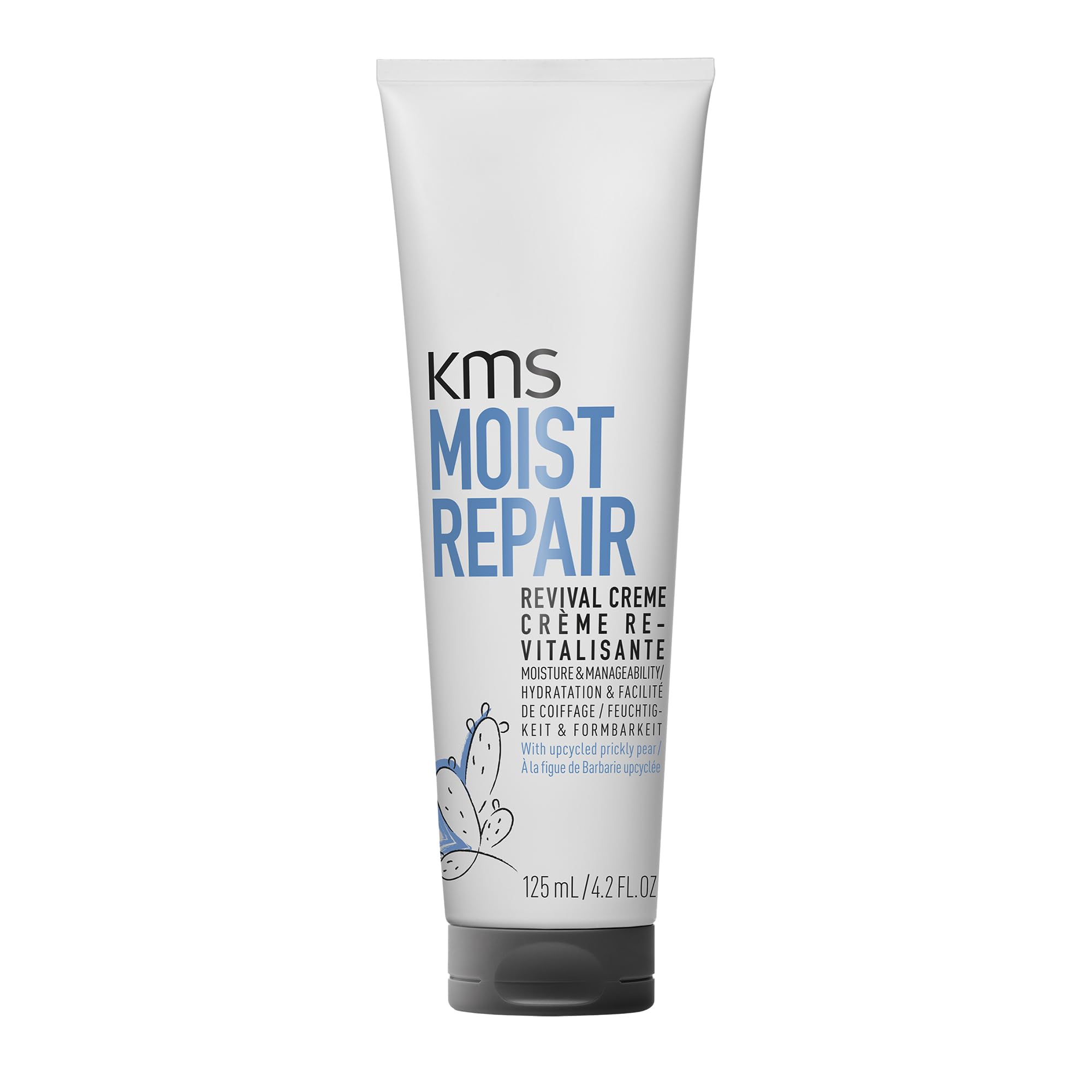 KMS front packaging showing product and benefits on shelf