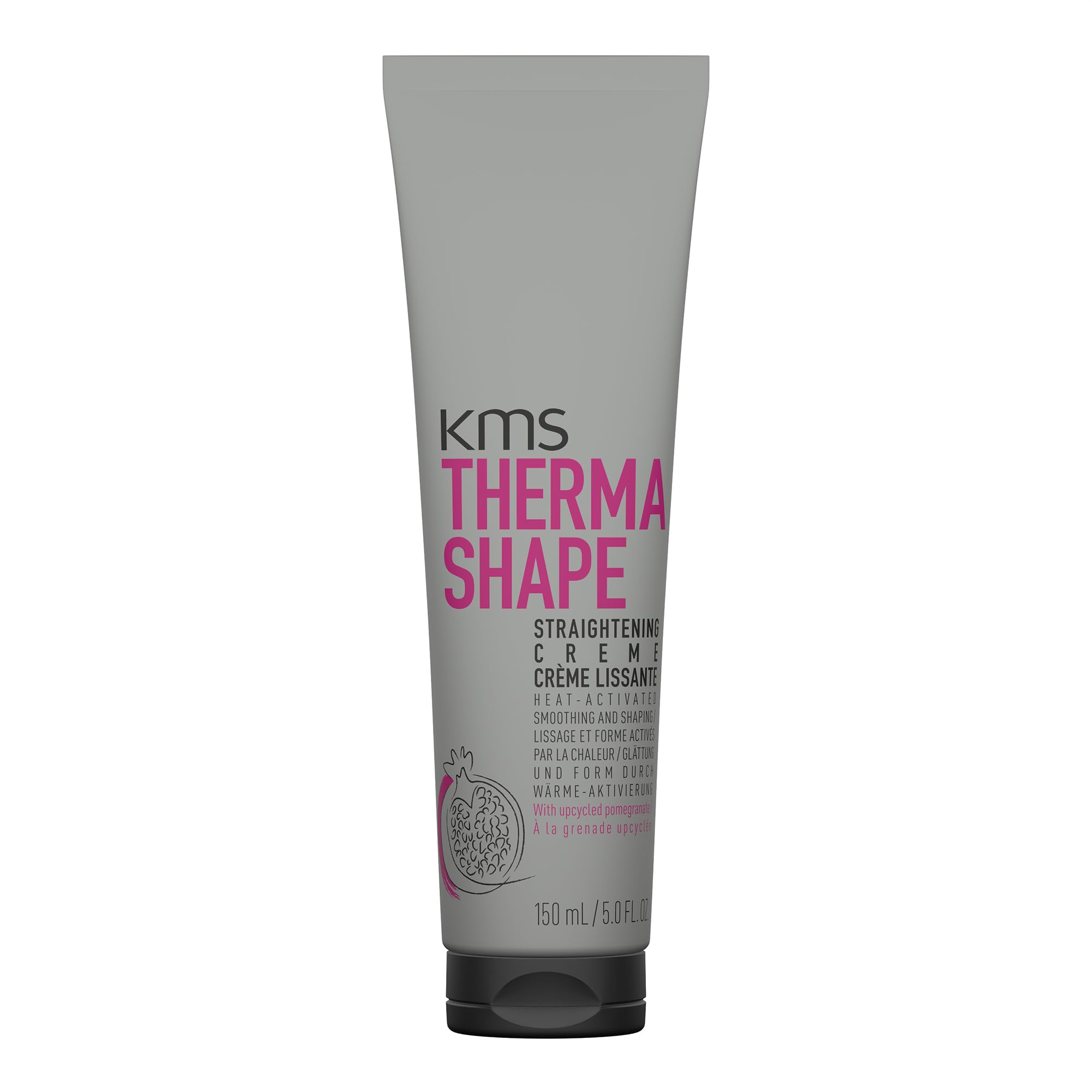 KMS ThermaShape front packaging showing tube and 150 ml size for clear identification