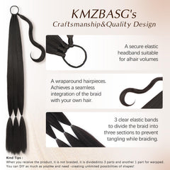 Kmzbasg close-up of synthetic fibers texture highlighting natural matte finish benefit