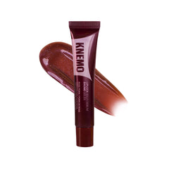 KNEMO LipLock front packaging showing shade and glossy finish benefit